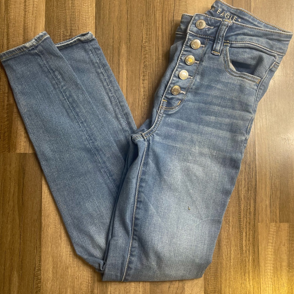 American Eagle Outfitters Skinny High Rise Jeans